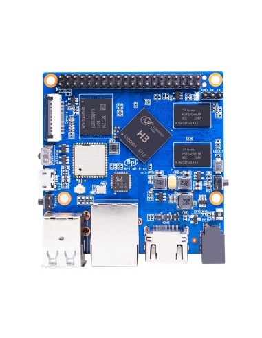 Banana Pi BPI-M2+(H3)(1GB DDR3+8GB eMMC) Top View