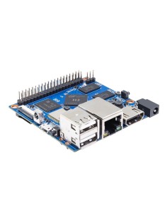 Banana Pi BPI-M2+(H3)(1GB DDR3+8GB eMMC) Back-side view