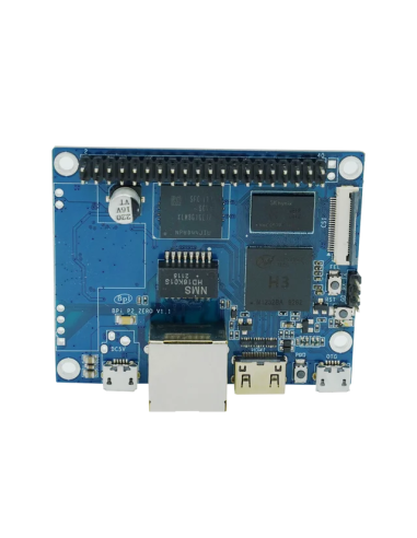 Banana Pi BPI-P2 Zero (512MB DDR3+8G eMMC) Top View