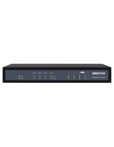 DAG1000-4S4O Hybrid Analog VoIP Gateway