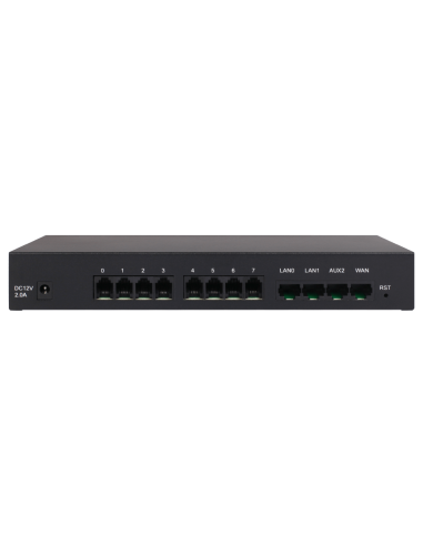 DAG1000-4S4O Hybrid Analog VoIP Gateway
