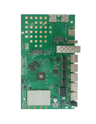 DR6018C Router Board – Qualcomm IPQ6010. Top View