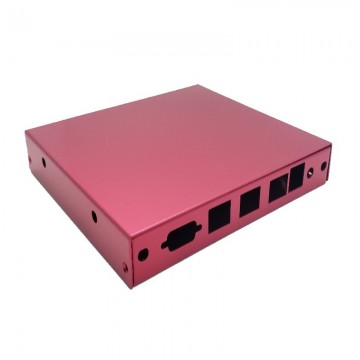 Red Indoor Enclosure for APU/ALIX (3 LAN, 6 SMA)