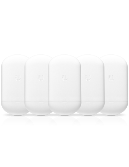  UISP airMAX NanoStation AC Loco 5-GHz 13-dBi MIMO TDMA CPE - 5-pack