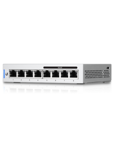  UniFi 8-port Gigabit Compliant Managed Switch with 4-port PoE - 60-watt