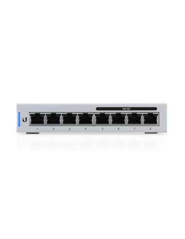  UniFi 8-port Gigabit Compliant Managed Switch with 4-port PoE - 60-watt