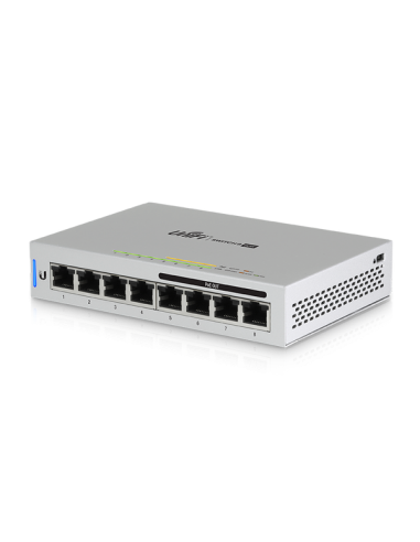  UniFi 8-port Gigabit Compliant Managed Switch with 4-port PoE - 60-watt