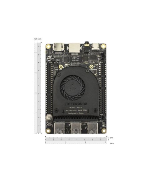 LattePanda 2 Alpha 864s (Win10 Pro activated,8GB/64GB)
