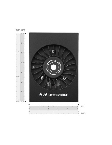 Aluminum Active Cooler for LattePanda Mu Compute Module