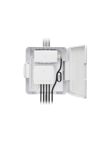  UniFi Outdoor Weatherproof Utility Network Device Enclosure for the UniFi Switch Flex