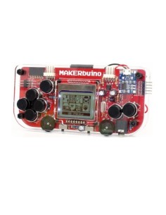 MAKERbuino Standard Assembled Kit. Front View.