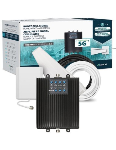 8-Band Cell Phone Signal Booster for Home, Cottage and Office