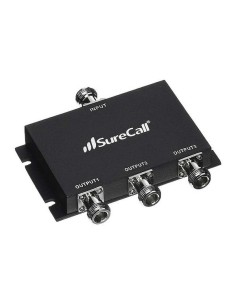 5G Wide Band Bi-Directional 3 Way Splitter - Black