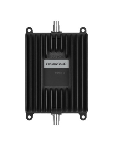 Fusion2Go 5G High-Performance Vehicle Cell Phone Signal Booster - Black