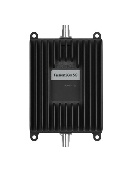Fusion2Go 5G High-Performance Vehicle Cell Phone Signal Booster - Black