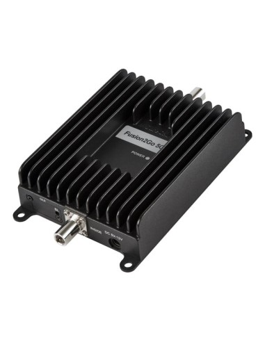 Fusion2Go 5G High-Performance Vehicle Cell Phone Signal Booster - Black