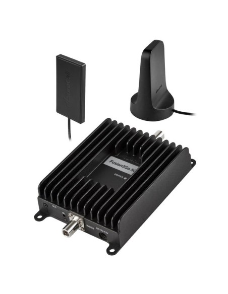 Fusion2Go 5G High-Performance Vehicle Cell Phone Signal Booster - Black
