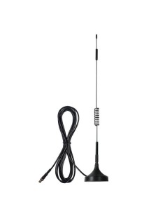 Exterior Wideband 30.4-cm 50-0hm 3-5-dBi Gain Magnetic Roof-Mount