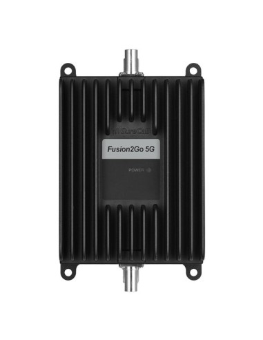 5G Ultra-Wideband Cell Phone Signal Booster for Fleet Vehicles - Black