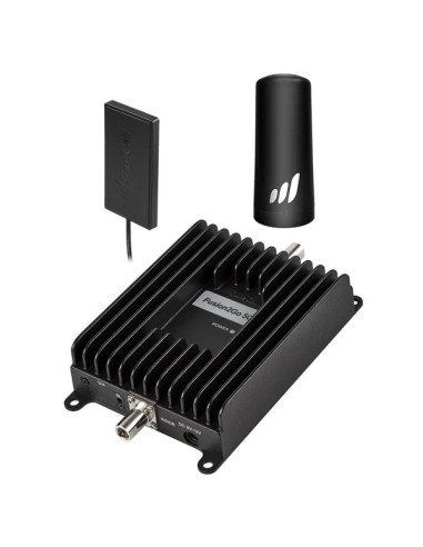 5G Ultra-Wideband Cell Phone Signal Booster for Fleet Vehicles - Black