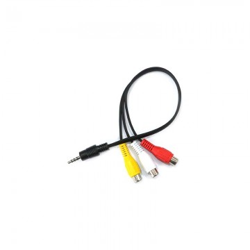 3.5mm Male Plug to 3 RCA Female