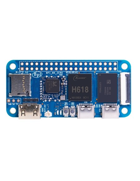 Banana Pi BPI-M4 Zero (4G DDR3+32G eMMC) Top View