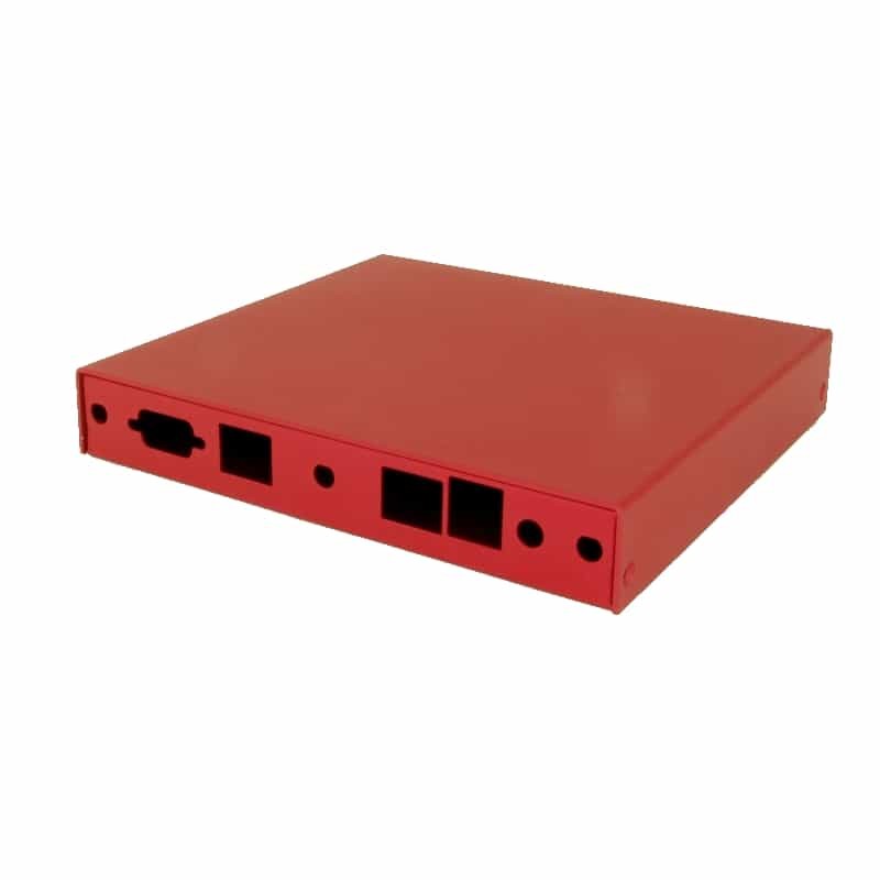 Red Indoor Enclosure ALIX2D2/6F2 - 2 LAN