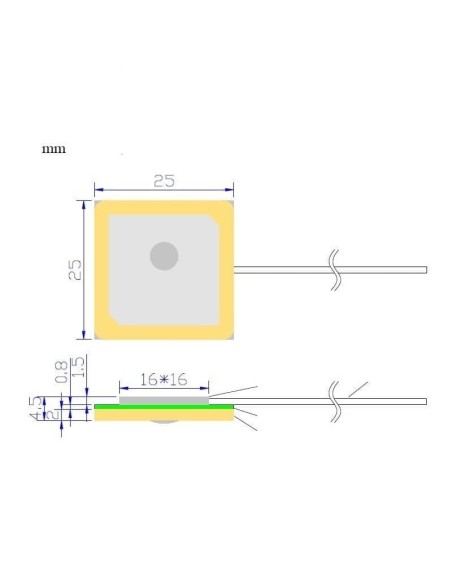 Internal Active GPS Patch Antenna CorpShadow - 4