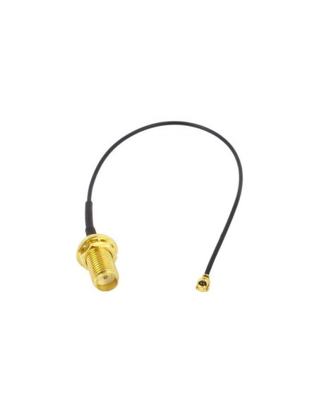 IPEX/U.FL to SMA Female Pigtail Cable (4G/LTE) PCEngines - 1