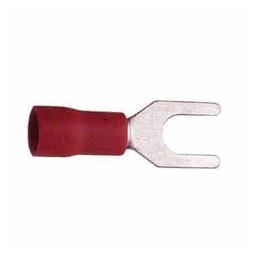 Spade Wire Red Fork Terminal