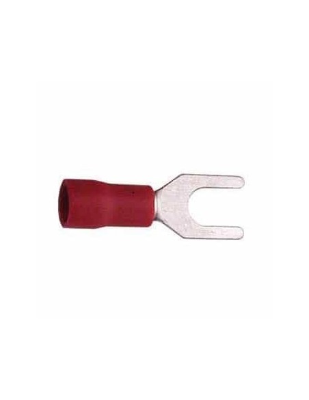 Spade Wire Red Fork Terminal