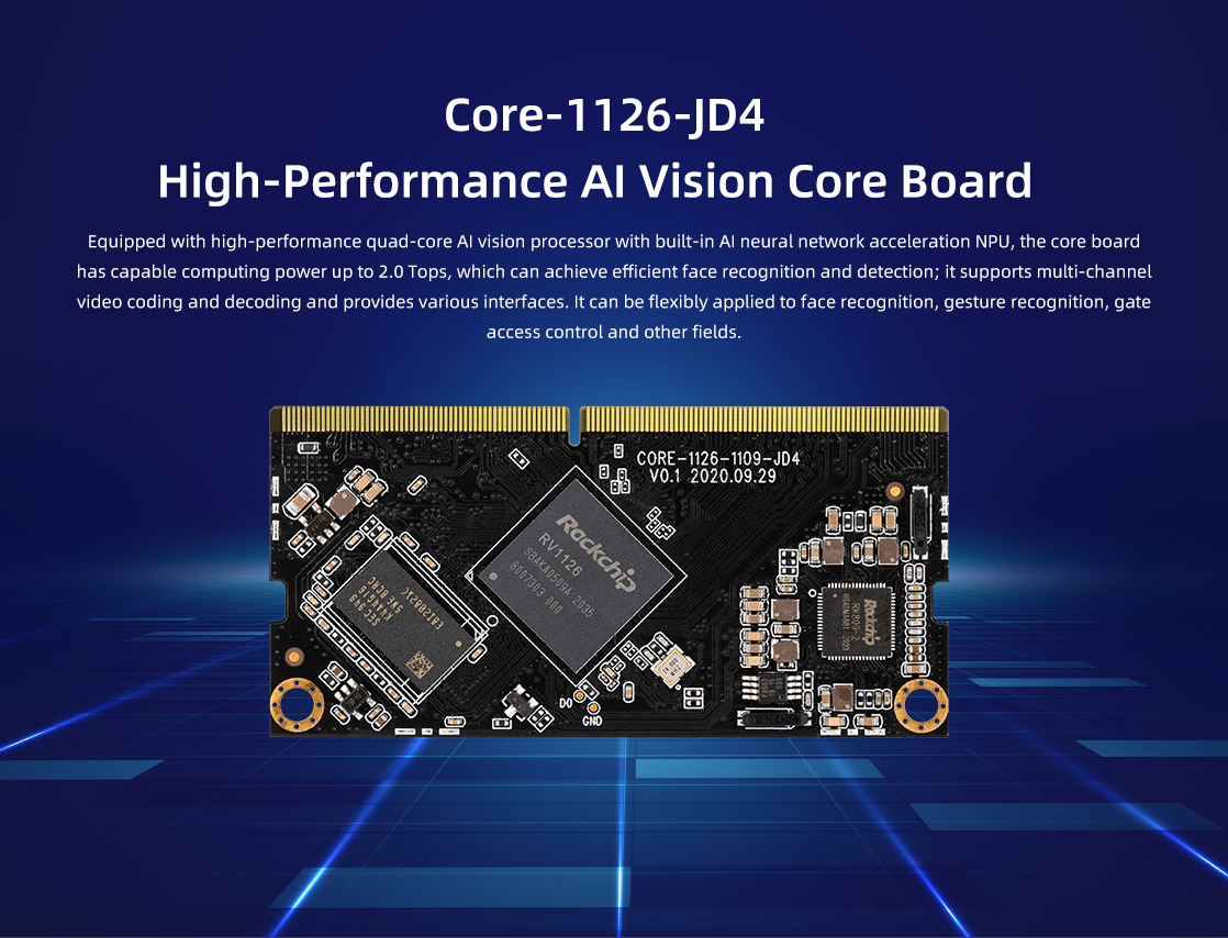 High-Performance AI vision core board