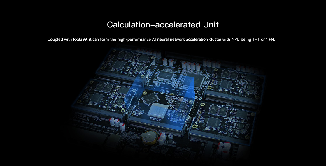calculation-accelerated unit