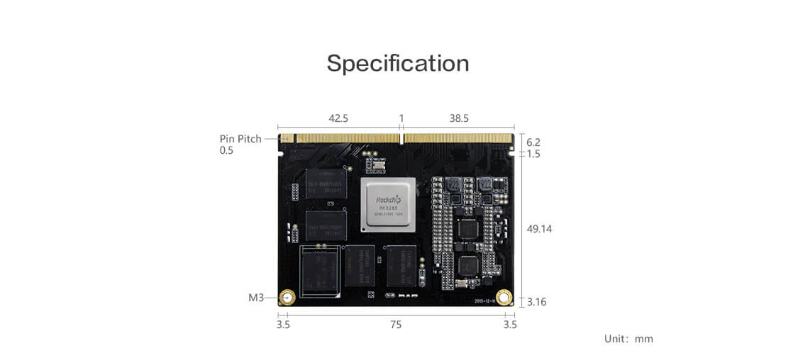 Specifications Core-3328J