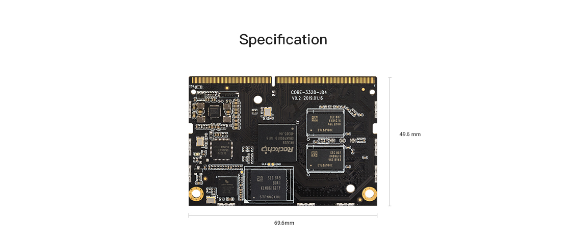 Specifications Core 3328