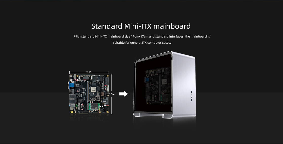 8K AI Mini-ITX Mainboard - ITX-3588J