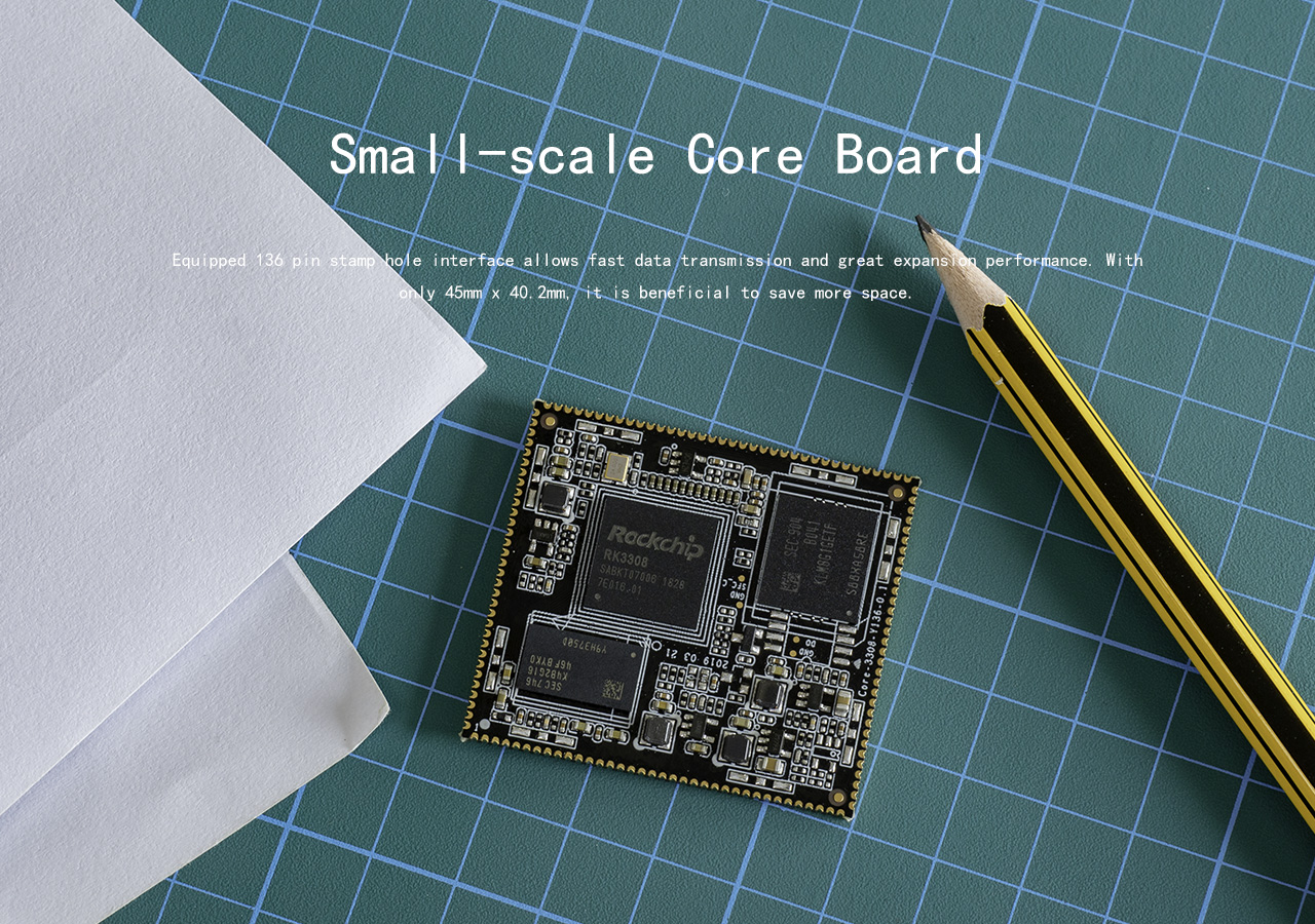 Small scale core board